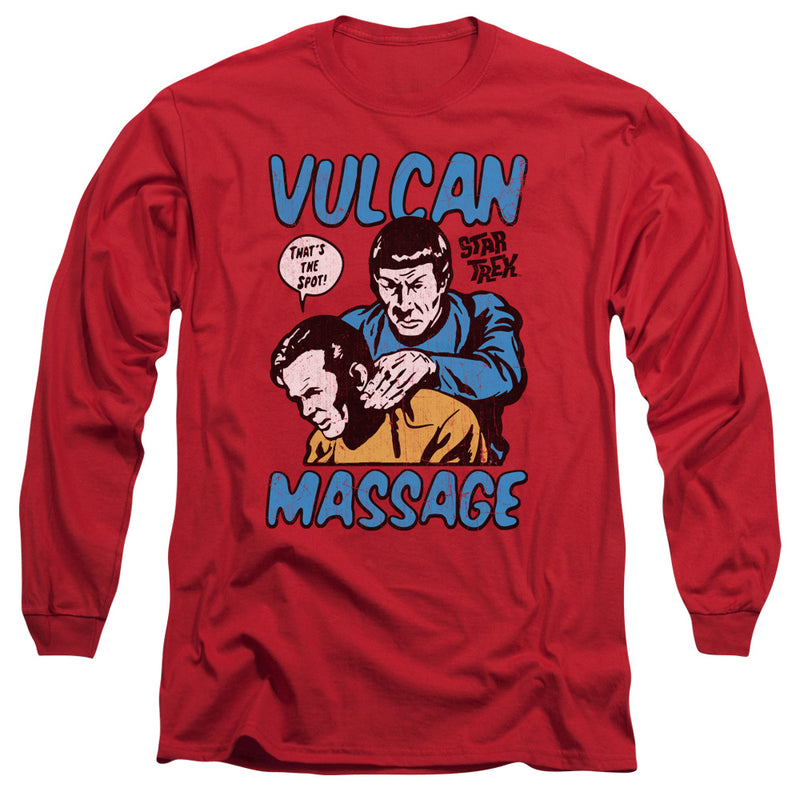 Long-Sleeve Shirt featuring design named Star Trek - Vulcan Massage