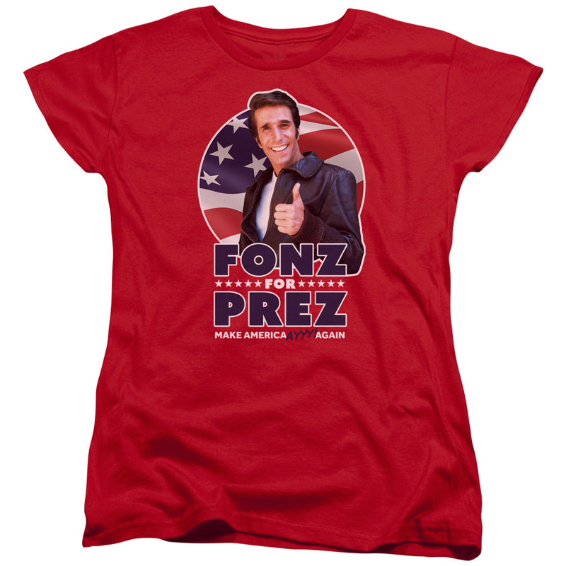 T-Shirt featuring design named Happy Days - Fonz For Prez, product image 2 of 2
