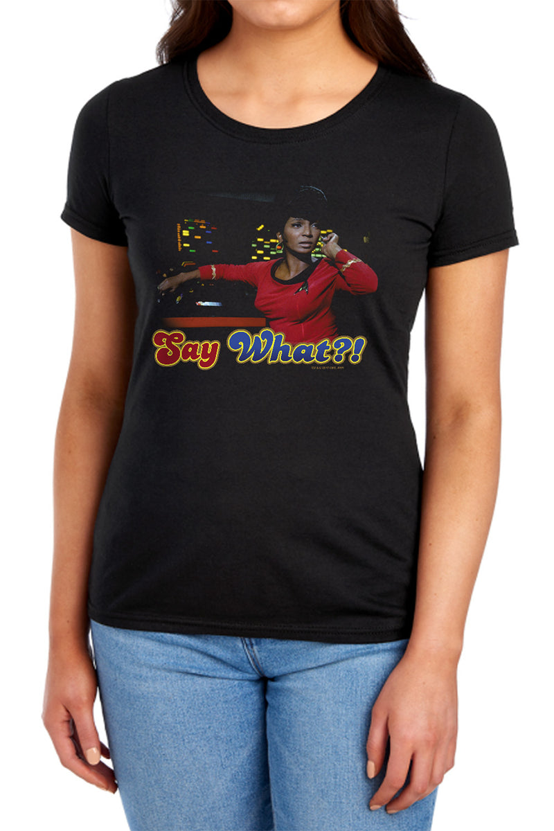 T-Shirt featuring design named Star Trek - Say What?!, product image 2 of 2