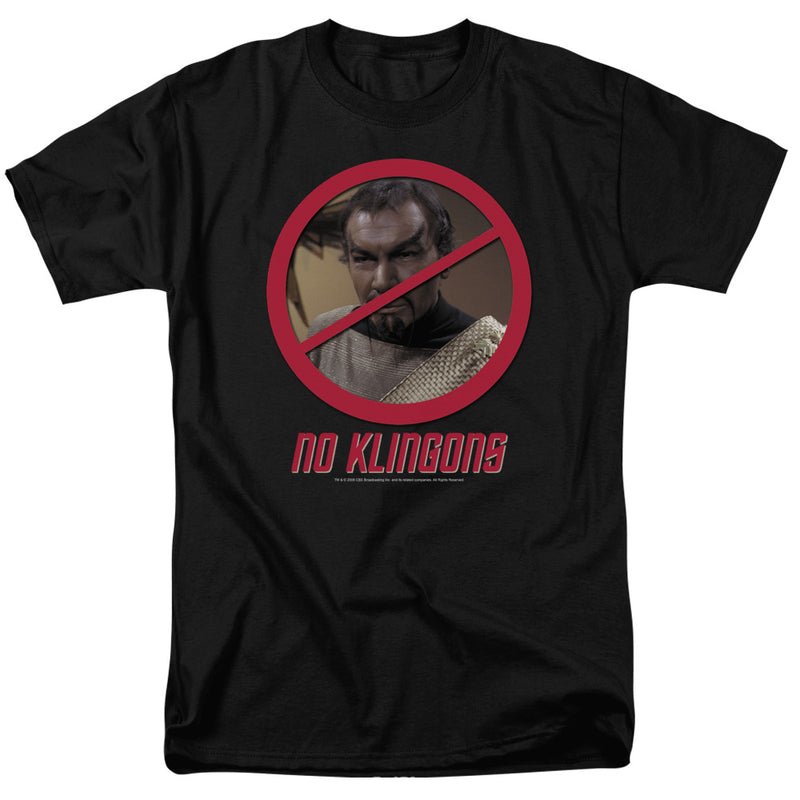 T-Shirt featuring design named Star Trek - No Klingons