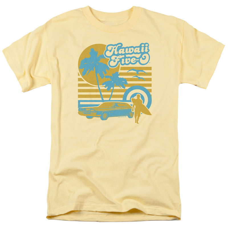 T-Shirt featuring design named Hawaii Five-0 - Surf & Sun, product image 1 of 2