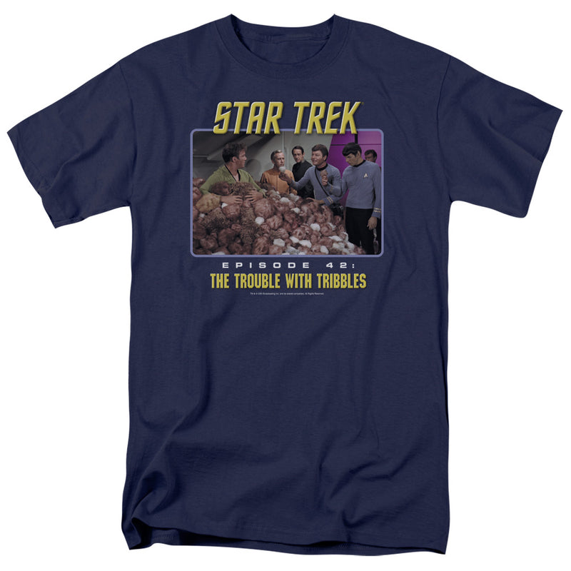 T-Shirt featuring design named Star Trek - Episode 42: The Trouble with Tribbles, product image 1 of 2