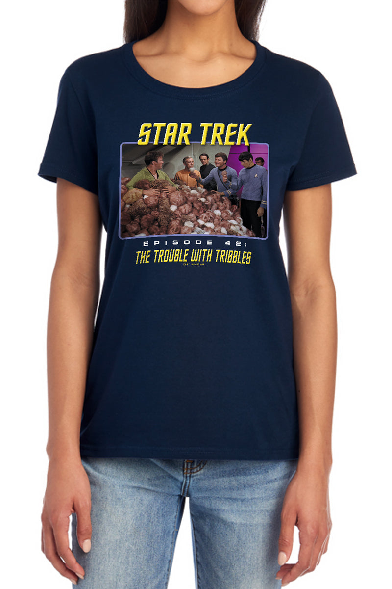 T-Shirt featuring design named Star Trek - Episode 42: The Trouble with Tribbles, product image 2 of 2