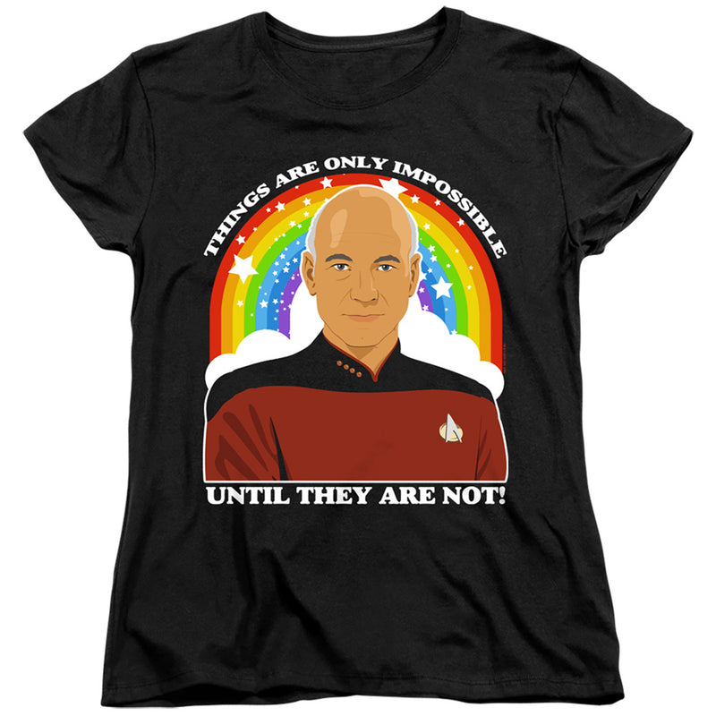 T-Shirt featuring design named Star Trek - TNG Impossible, product image 2 of 2