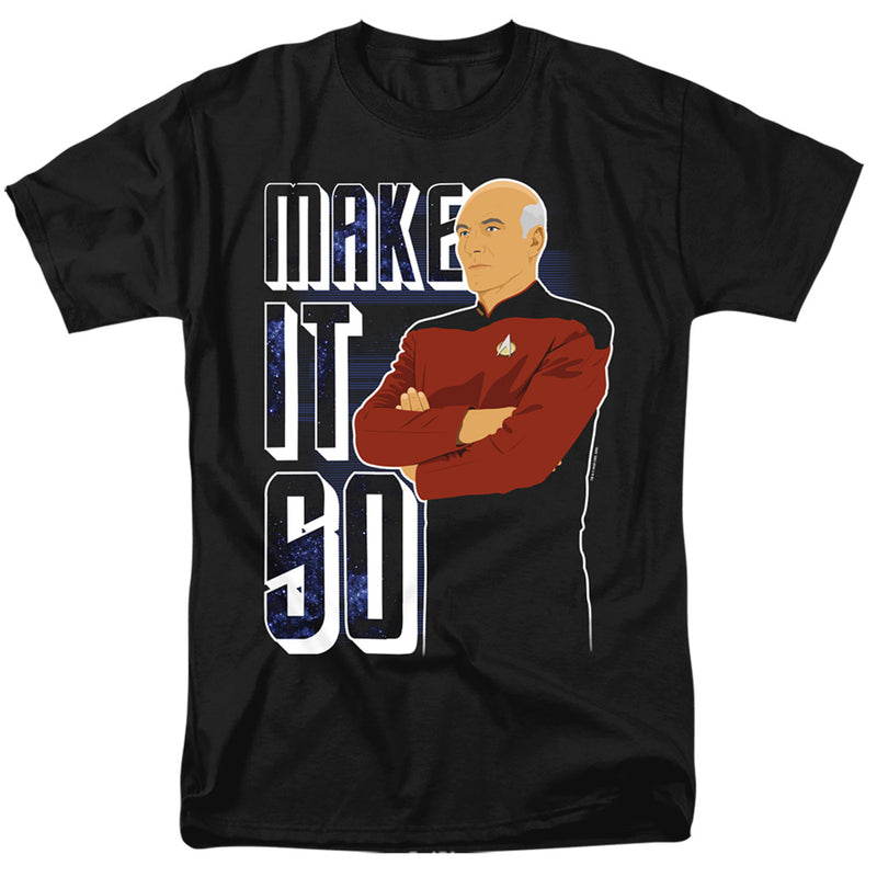 T-Shirt featuring design named Star Trek - TNG Make It So, product image 1 of 2
