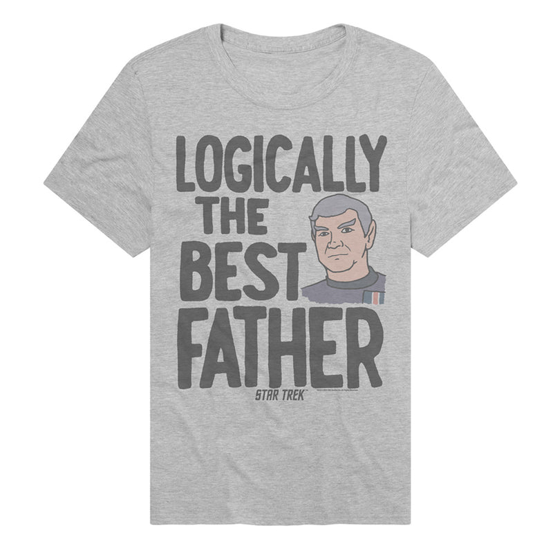 T-Shirt featuring design named Star Trek - Logically The Best Father