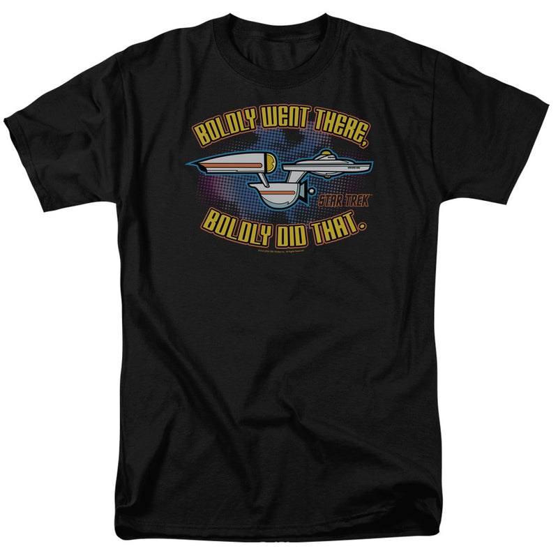 T-Shirt featuring design named Star Trek - Bold Cartoon Enterprise