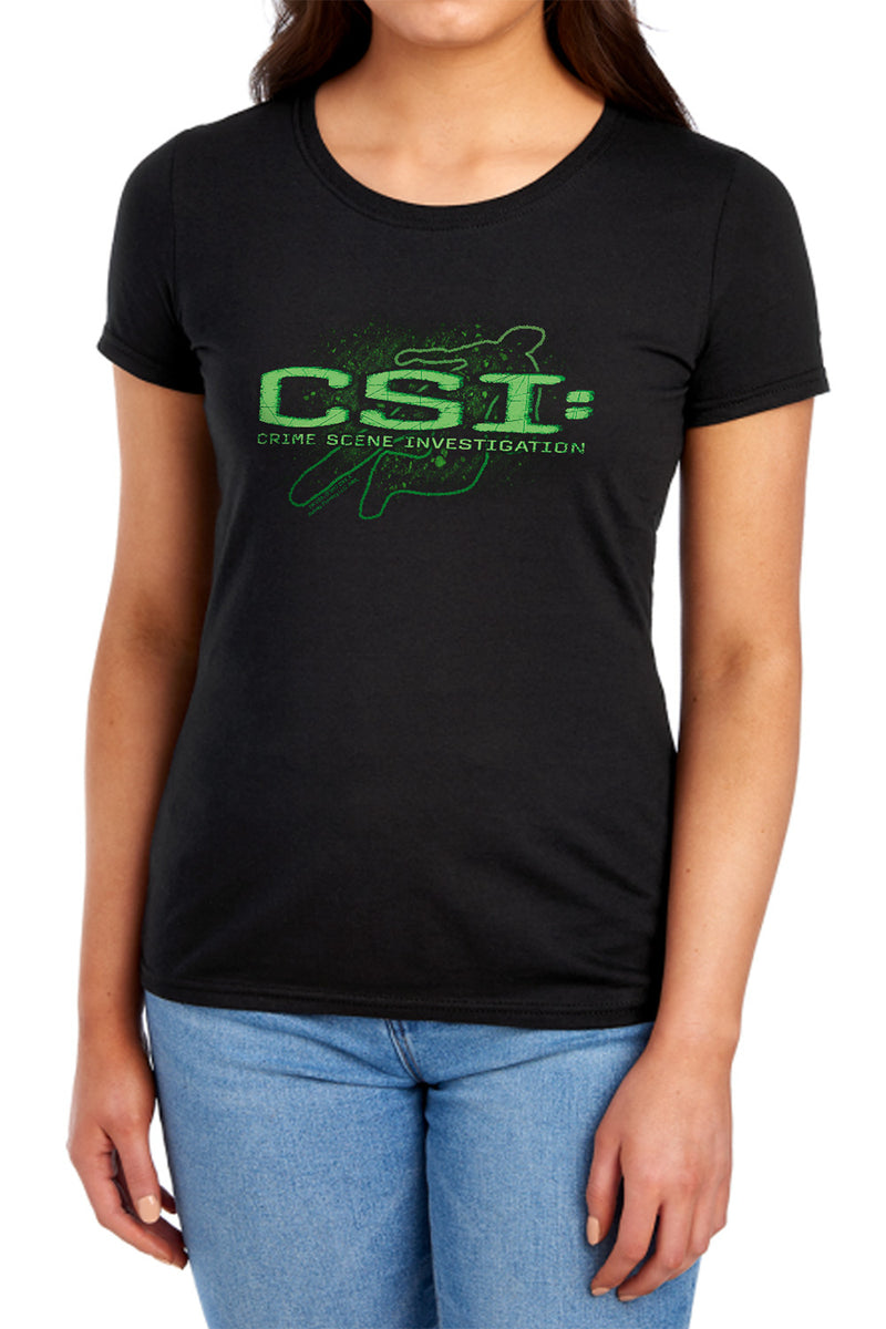 T-Shirt featuring design named CSI: Crime Scene Investigation - Sketchy Shadow, product image 2 of 2