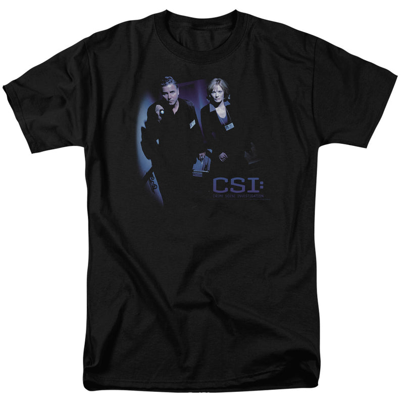 T-Shirt featuring design named CSI: Crime Scene Investigation - At the Scene