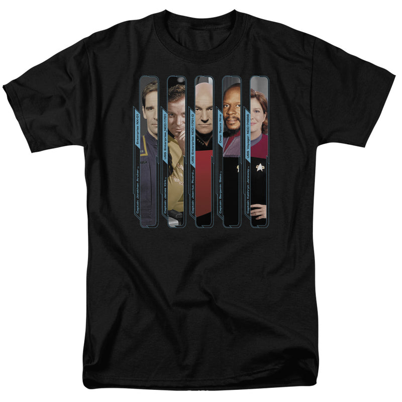 T-Shirt featuring design named Star Trek - The Captains, product image 1 of 2