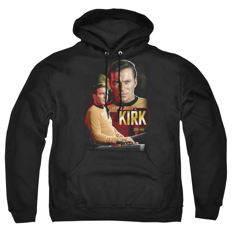 Hoodie featuring design named Star Trek - Captain Kirk
