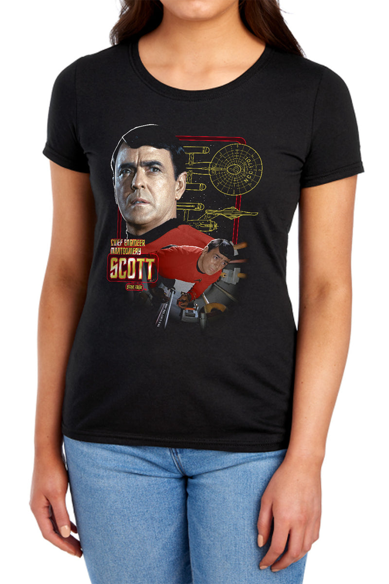 T-Shirt featuring design named Star Trek - Chief Engineer Scott, product image 2 of 2