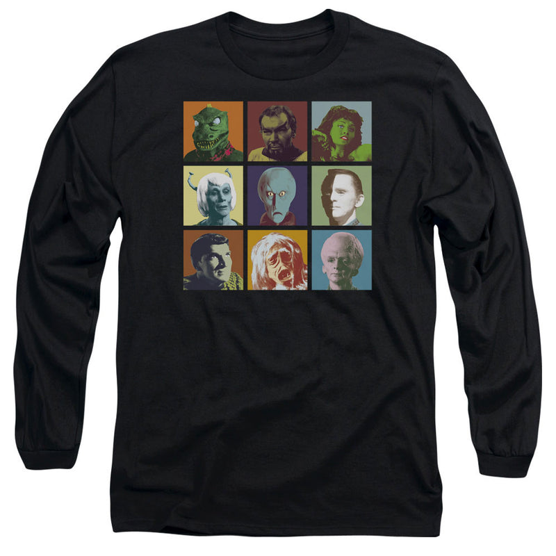 Long-Sleeve Shirt featuring design named Star Trek - Alien Squares