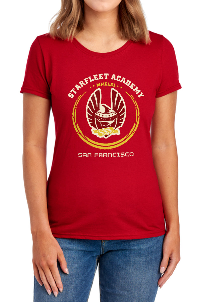 T-Shirt featuring design named Star Trek - Starfleet Academy Heraldry, product image 2 of 2