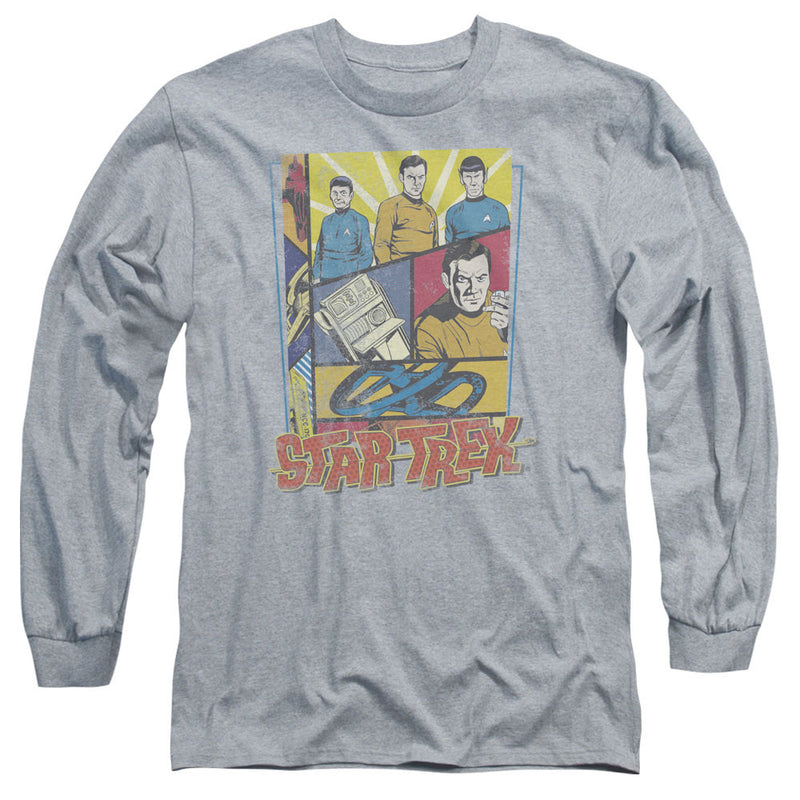 Long-Sleeve Shirt featuring design named Star Trek - Vintage Collage