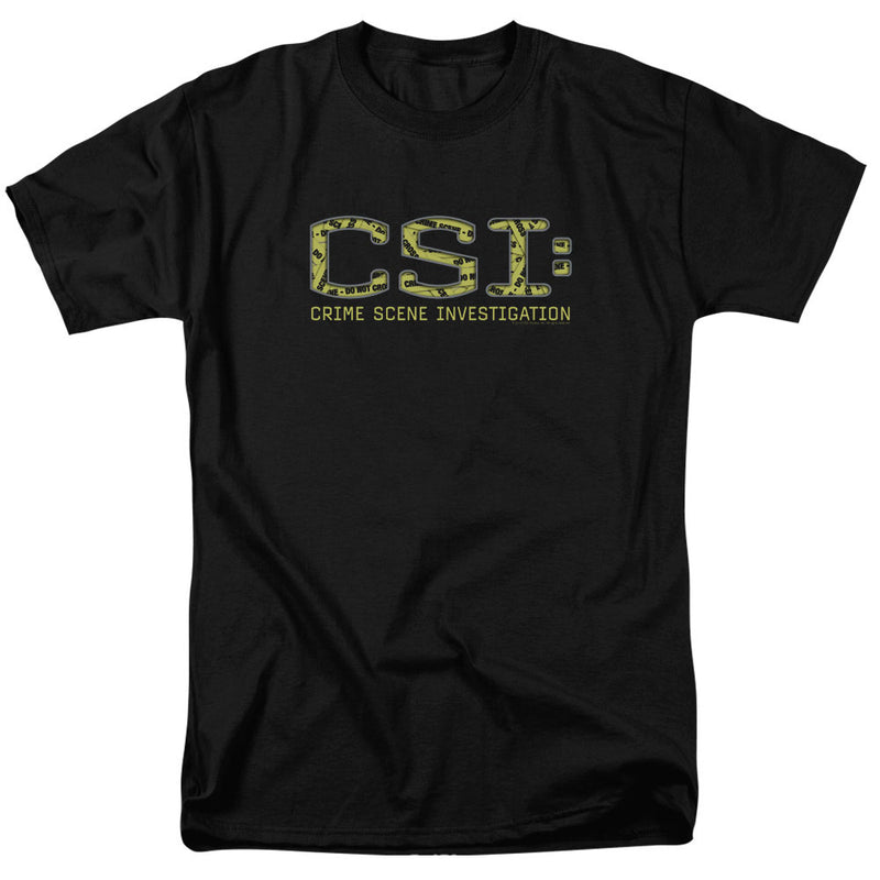 T-Shirt featuring design named CSI: Crime Scene Investigation - Police Tape Logo, product image 1 of 2
