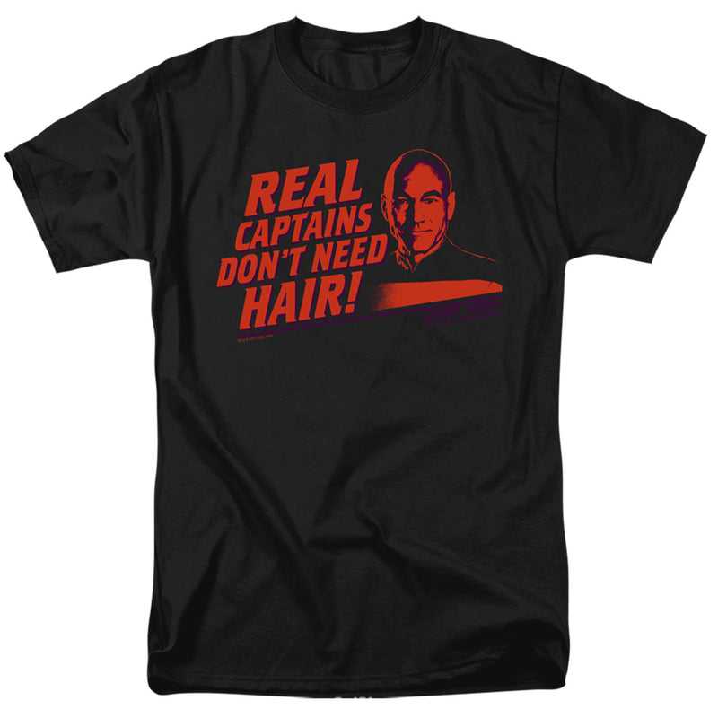 T-Shirt featuring design named Star Trek - TNG Real Captains, product image 1 of 2
