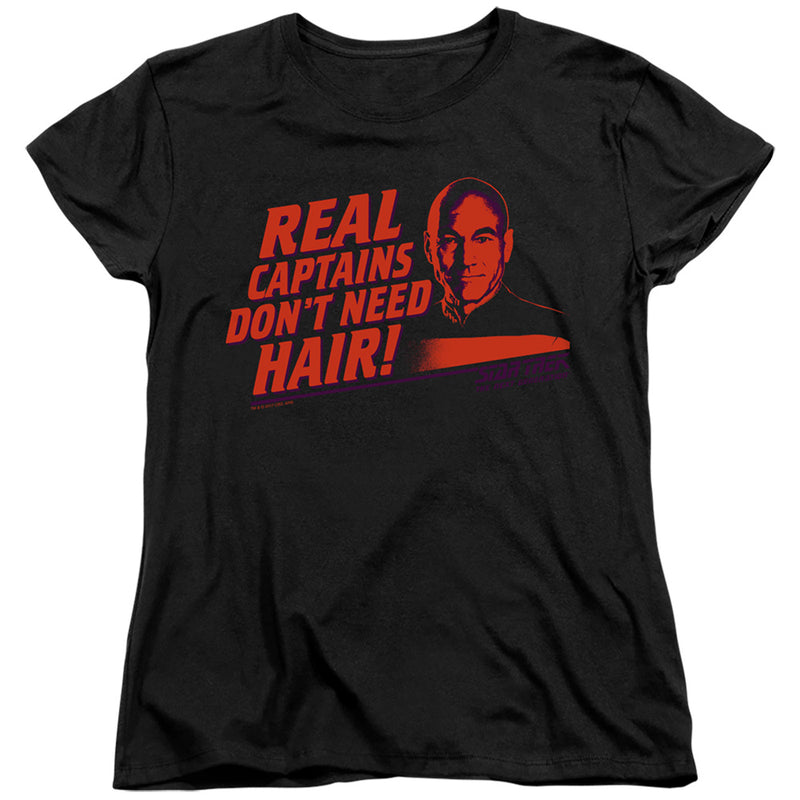 T-Shirt featuring design named Star Trek - TNG Real Captains, product image 2 of 2