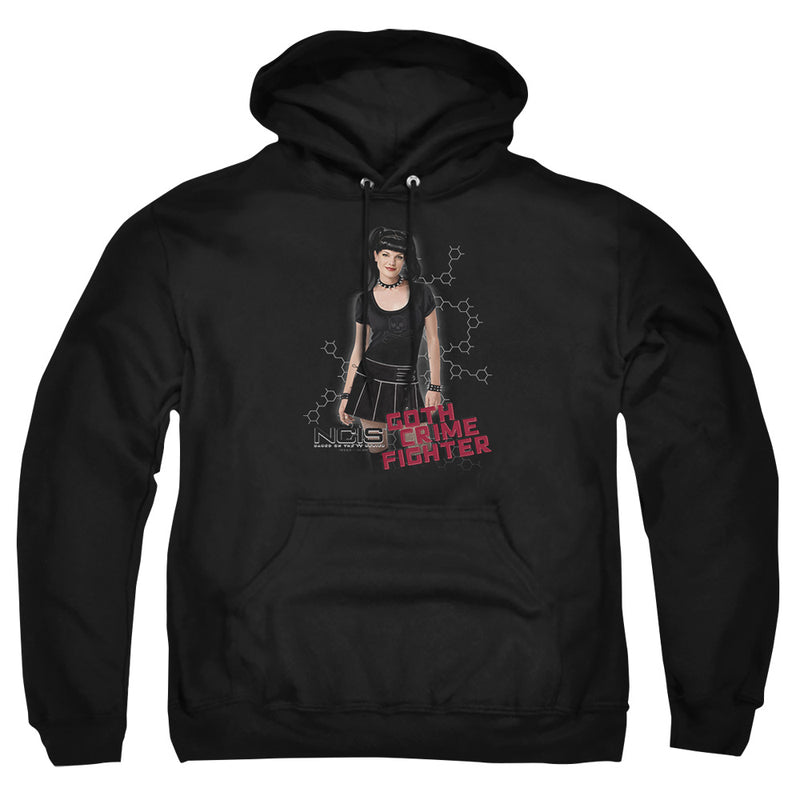 Hoodie featuring design named NCIS - Goth Crime Fighter