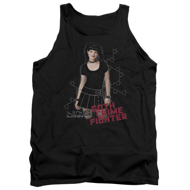 Tank Top featuring design named NCIS - Goth Crime Fighter