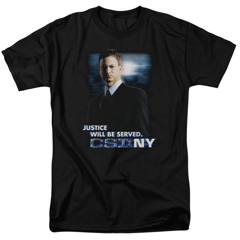 T-Shirt featuring design named CSI: New York - Justice Served, product image 1 of 2