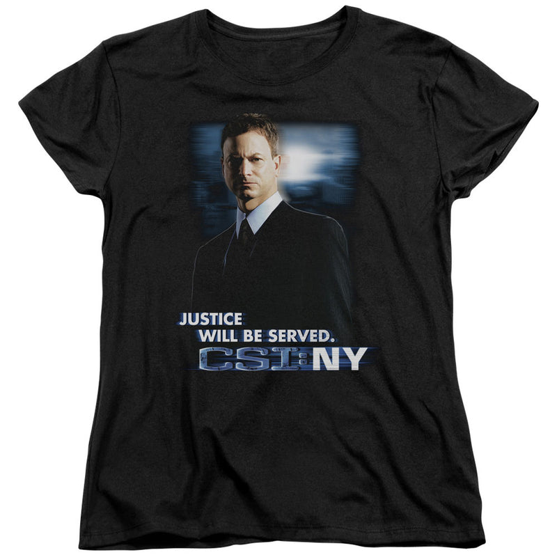 T-Shirt featuring design named CSI: New York - Justice Served, product image 2 of 2