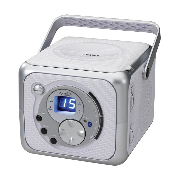 Jensen Portable Bluetooth Music System with CD Player