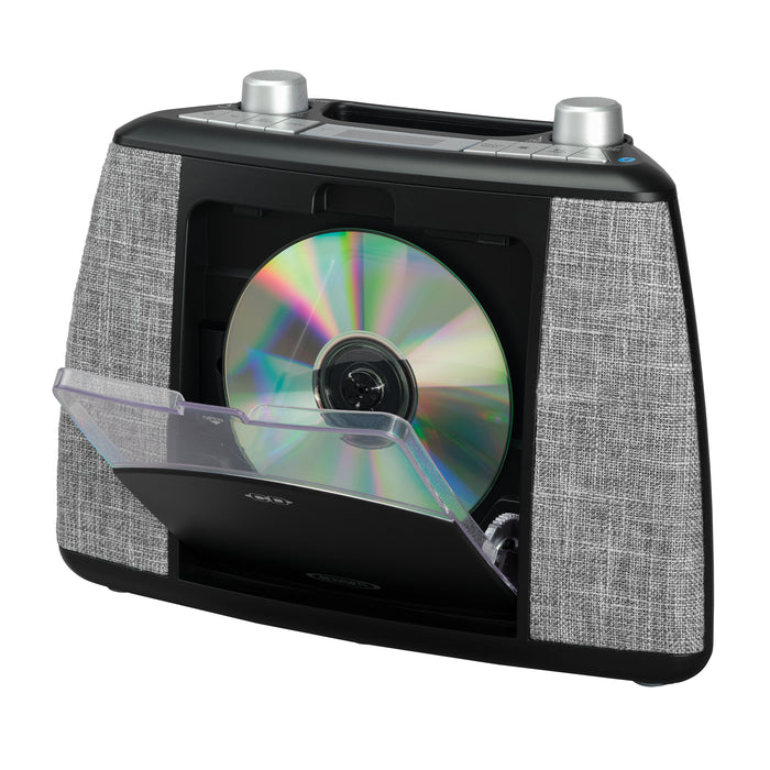 Jensen Portable Bluetooth CD Music System (Black)