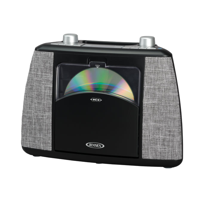 Jensen Portable Bluetooth CD Music System (Black)