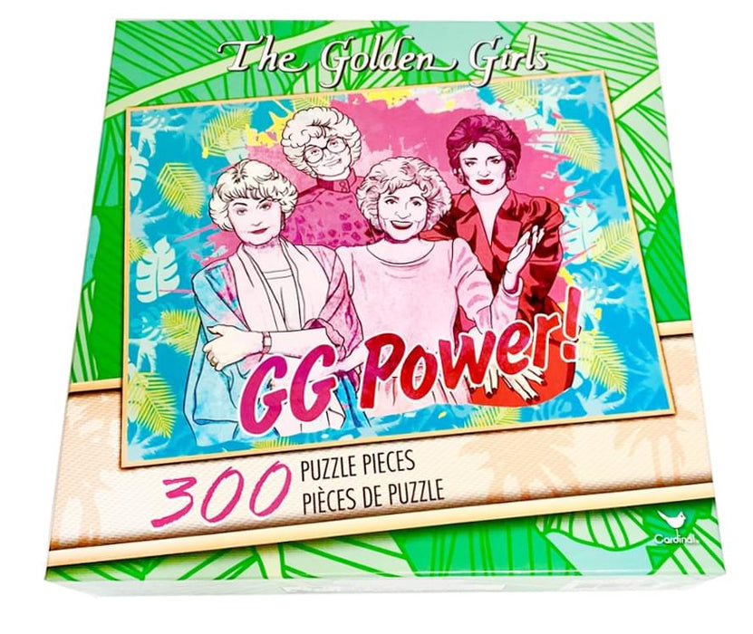 The Golden Girls GG Power! 300 Puzzle Pieces Cardinal 18"x24"