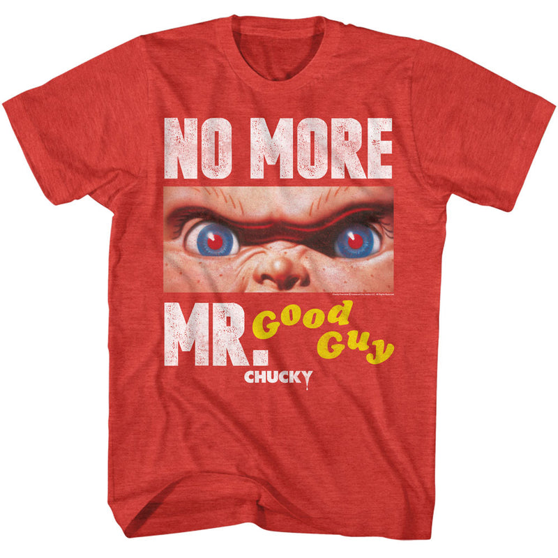 T-Shirt featuring design named Child's Play - No More Mr. Good Guy