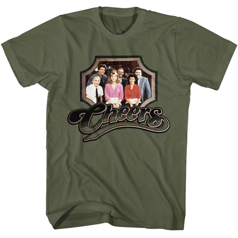 T-Shirt featuring design named Cheers - Cast Framed Photo