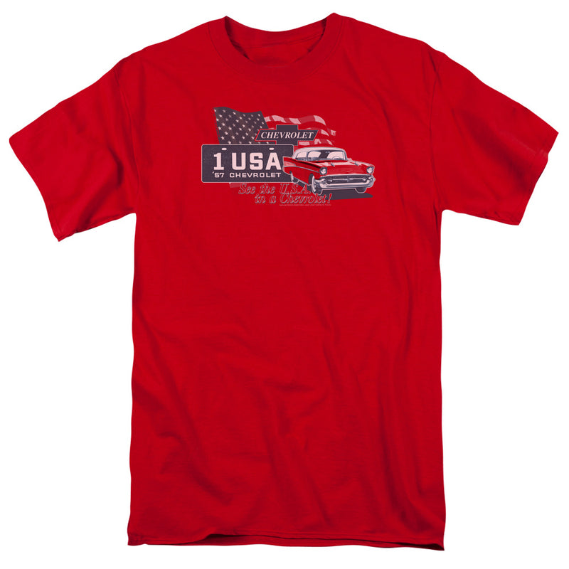 T-Shirt featuring design named Chevy - See the USA