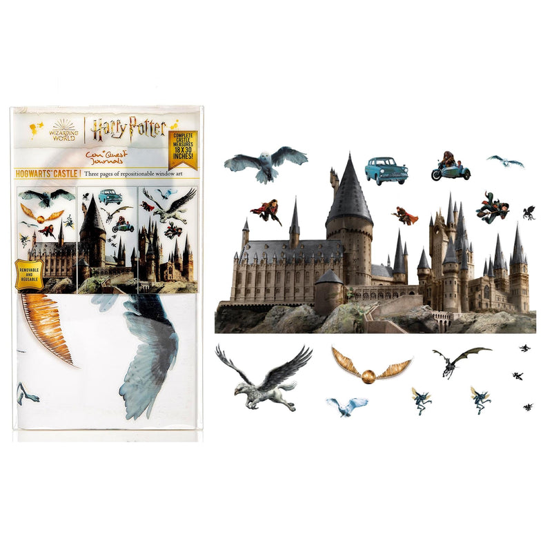 Harry Potter Hogwarts Castle Wall Cling Set Of 20 product image 1 of 7