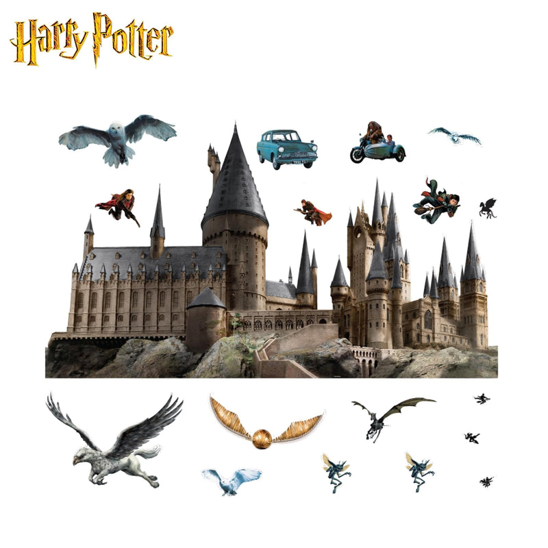 Harry Potter Hogwarts Castle Wall Cling Set Of 20 product image 3 of 7