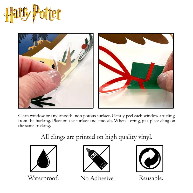Harry Potter Hogwarts Castle Wall Cling Set Of 20 product image 6 of 7