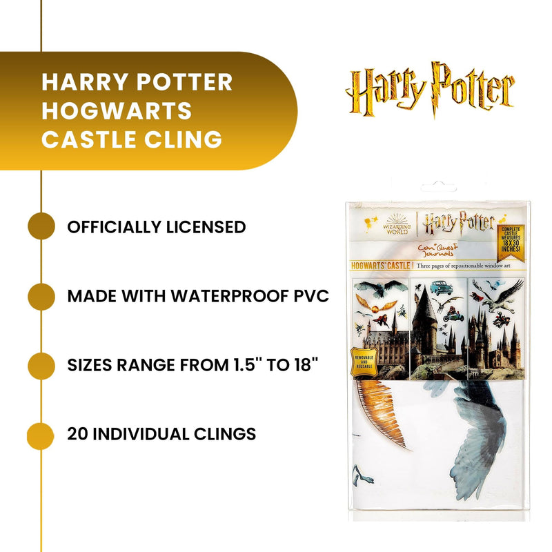 Harry Potter Hogwarts Castle Wall Cling Set Of 20 product image 7 of 7