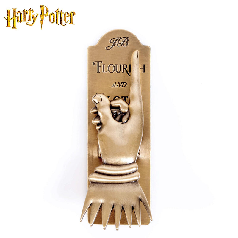 Harry Potter Flourish & Blotts Metal Hand Book Clip product image 2 of 9