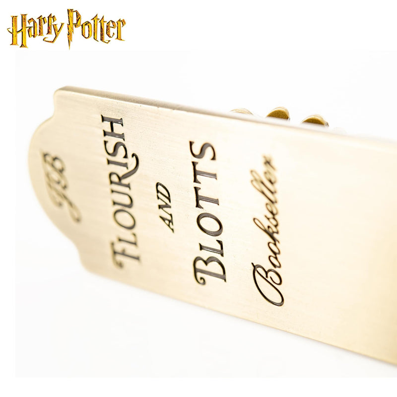 Harry Potter Flourish & Blotts Metal Hand Book Clip product image 4 of 9