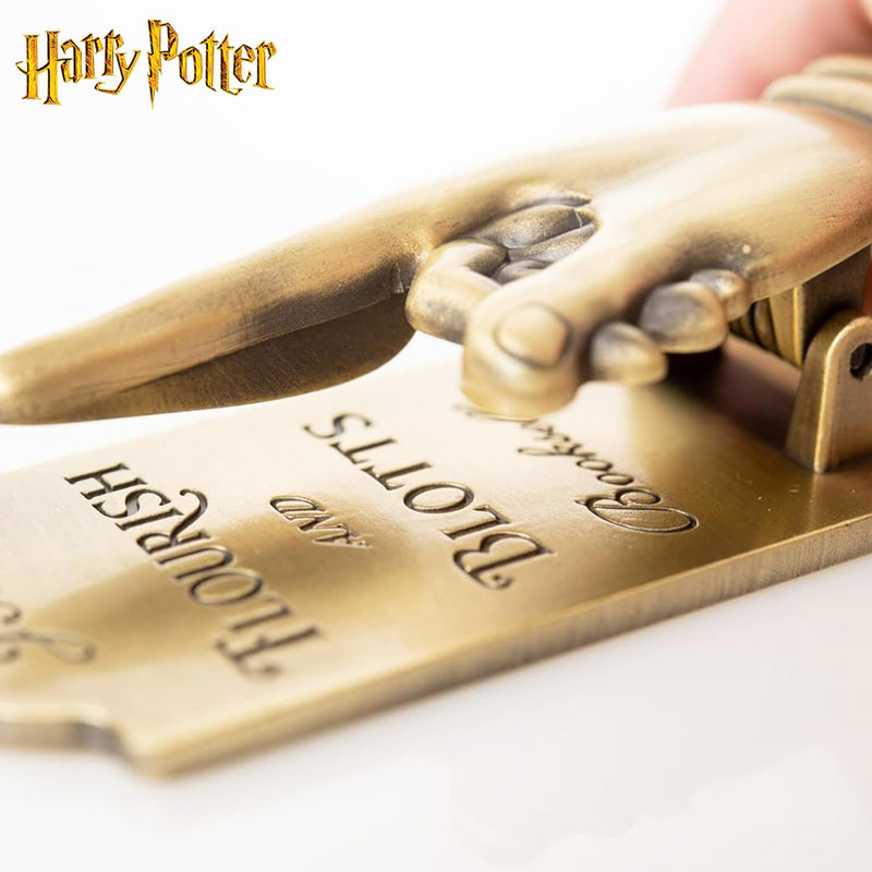 Harry Potter Flourish & Blotts Metal Hand Book Clip product image 5 of 9