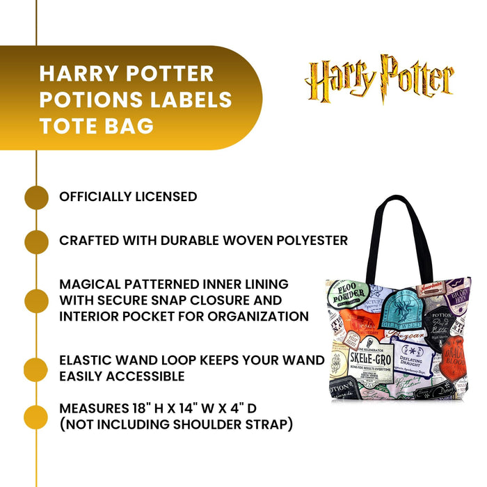 Harry Potter - Potions Labels Tote Bag