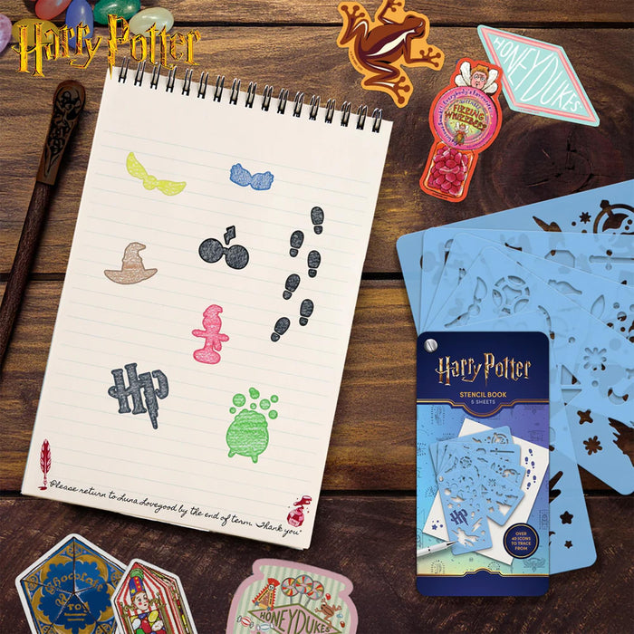 Harry Potter - 5-Page Stencil Book