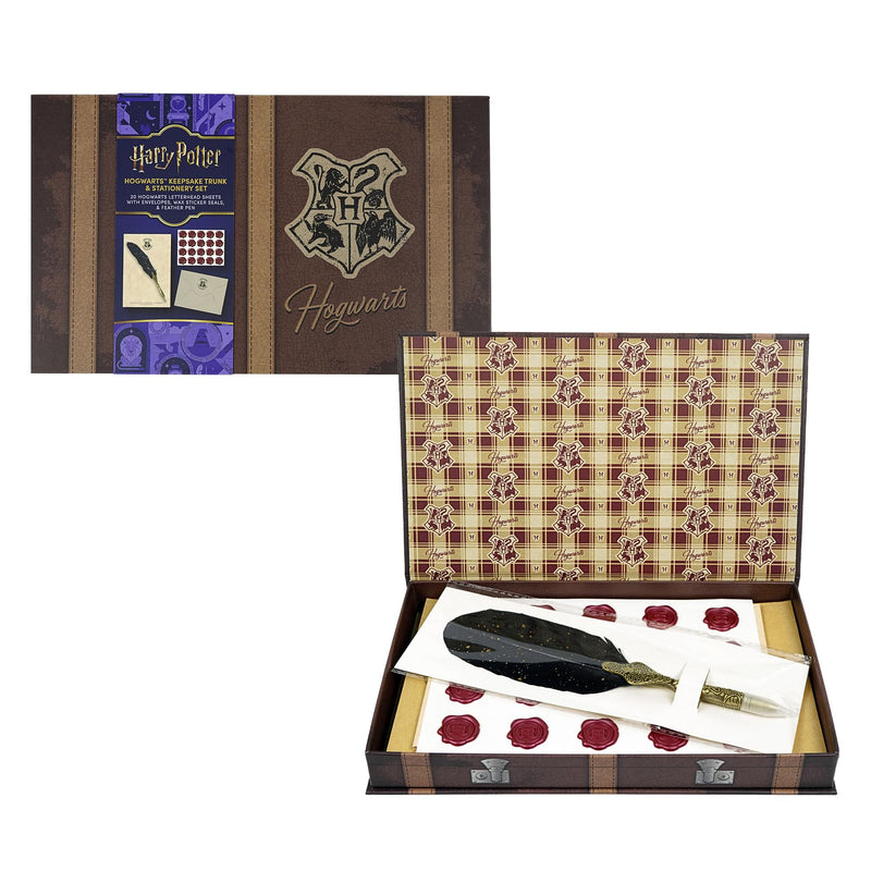 Harry Potter - Hogwarts Boxed 20-Piece Stationery Set with Wax Seals & Feather Pen