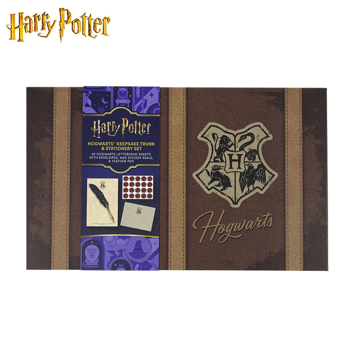 Harry Potter - Hogwarts Boxed 20-Piece Stationery Set with Wax Seals & Feather Pen