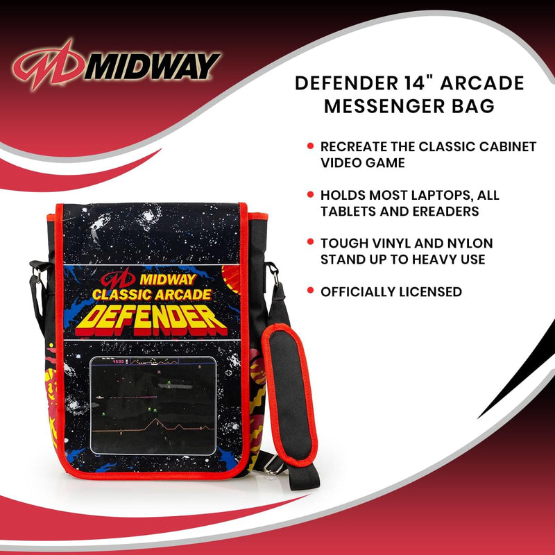 Defender 14" Arcade Messenger Bag product image 7 of 7