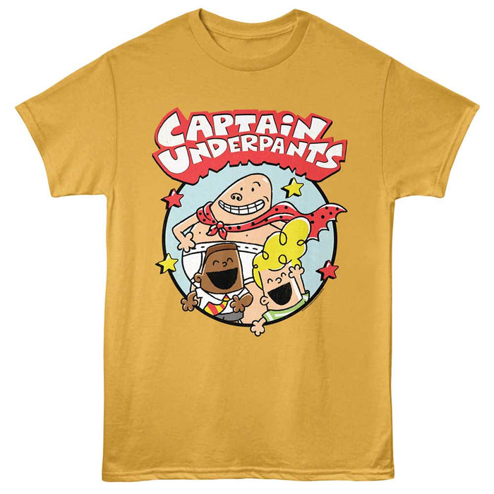Captain Underpants - Circle and Stars