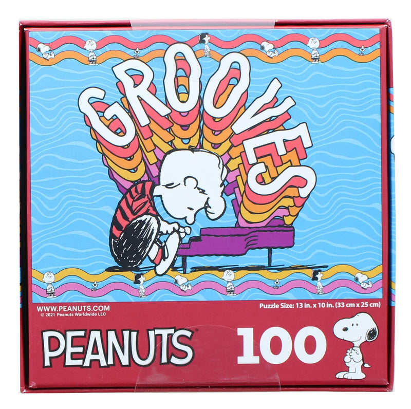 Peanuts - 100 Piece Kids Jigsaw Puzzle | Peanuts Grooves product image 2 of 3