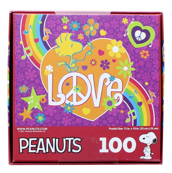 Peanuts - 100 Piece Kids Jigsaw Puzzle | Woodstock Love