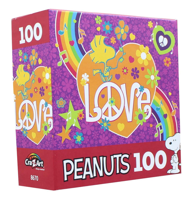 Peanuts - 100 Piece Kids Jigsaw Puzzle | Woodstock Love