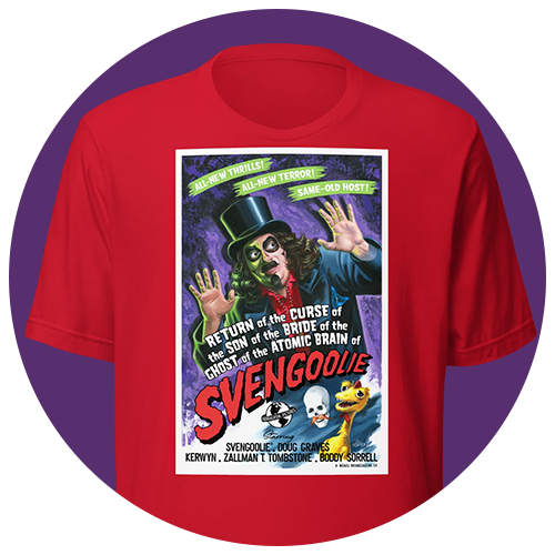 "The Horror of Svengoolie Poster" by Bill Morrison